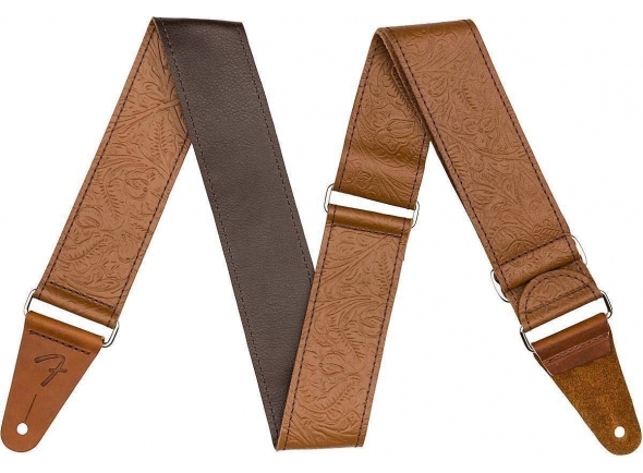 Fender Tooled Leather Guitar Strap 2'' Brown Fender Tooled Leather Guitar Strap 2'' Brown